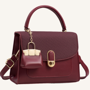 Bagabu Pastel Green Classic Structured Vegan Leather Stylish Everyday office & Party Handbag BB1002PG